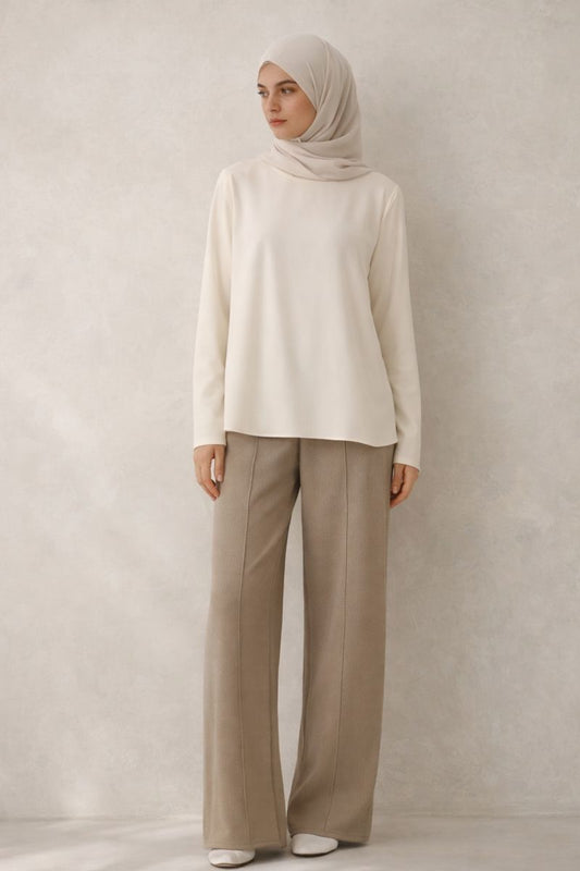 Elegante Bundfaltenhose