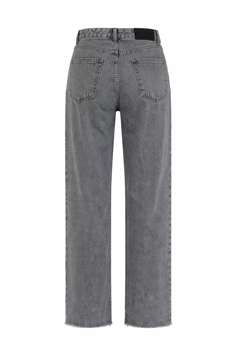 Lässige Jeans mit Cut-Leg