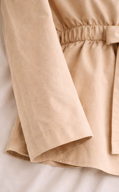 Zweiteiliges Tencelset mit elastischem Bund und Rock