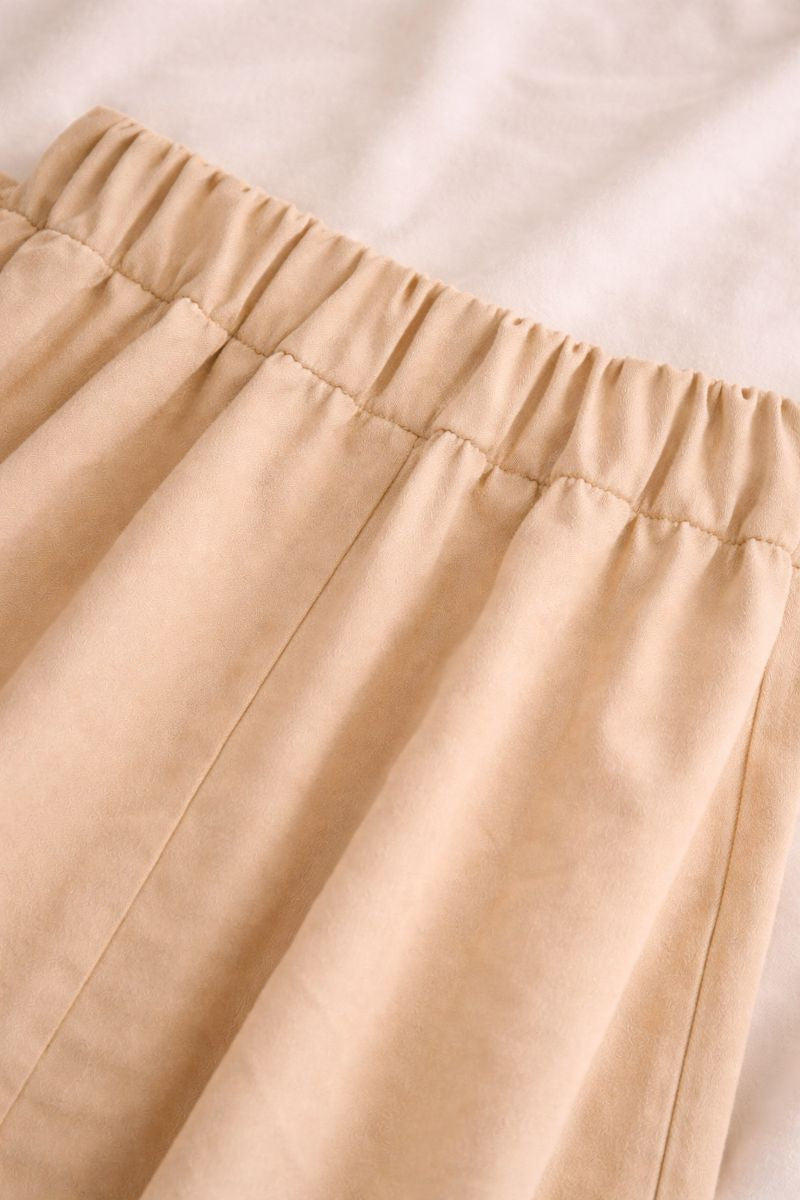 Zweiteiliges Tencelset mit elastischem Bund und Rock