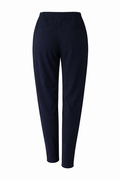 Bundfaltenhose mit Fronttasche - Marineblau